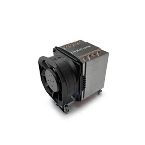 Dynatron A56 Disindacato di calore alluminio con tubi di calore e ventola laterale per presa AM4/AM5 - Foto 1 di 4