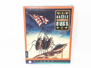 Battle Bugs PC Game Sierra 3.5” MS DOS Big Box PC Game, 1994, Excellent - Picture 1 of 10