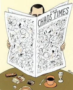 The Chaos Times, Jiri Sliva -- POSTAL NUEVA - Imagen 1 de 2