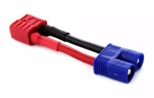 Deans Style Female to EC3 Male (~5cm) adapter jumper FREE US SHIP - Bild 1 von 1