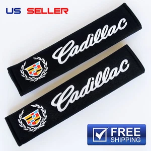 SHOULDER PADS SEAT BELT 2PCS FOR CADILLAC SP05 - US SELLER - Picture 1 of 7