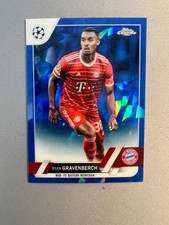 sports trading cards topps ice blue Ryan Gravenberch