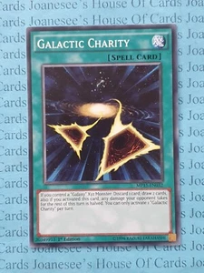 Tarjeta MP15-EN032 Caridad Galáctica Yu-Gi-Oh 1ª Edición Nueva - Imagen 1 de 4