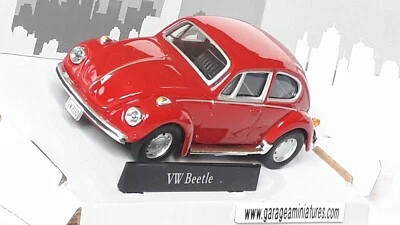 VOLKSWAGEN COCCINELLE ROUGE CARARAMA REF 410500 ECHELLE AU 1/43 EME collection - Photo 1/4