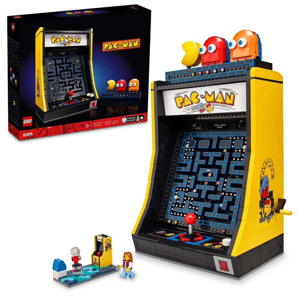 LEGO Icons PAC-MAN Arcade Set for Adults 10323 - Image 1 of 1