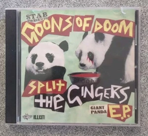 Goons of Doom - Split The Gingers Giant Panda CD - Volcom/Illicit -Very Rare OOP - Picture 1 of 6