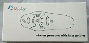 Wireless Presenter Laser Pointer Remote Control USB PowerPoint Slideshow Office