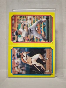 1988 Topps Super Star Sticker Back Cards #64 Tom Henke - Bild 1 von 2