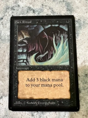 Dark Ritual - BETA - LP - MTG - Magic the Gathering - Image 1 of 2