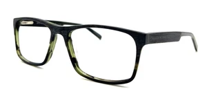 NEW PERRY ELLIS PE-386-3 GREY-GREEN WOOD-GRAIN AUTHENTIC EYEGLASSES 54-16-140 - Picture 1 of 5