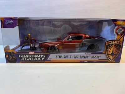 1967 Shelby GT 500 w/ Star Lord New In The Box in 1/24 Scale Diecast by Jada - Image 1 of 4