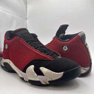 Size 12 Nike Air Jordan 14 Retro Gym Red Toro (2020) - 487471 006 - Picture 1 of 11