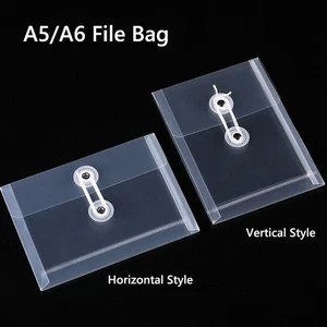Waterproof File Bag Transparent Filling Organizer Stationery Bag School Office - Picture 1 of 21