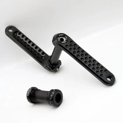 Juego de bielas para bicicleta de carretera 160/65/170 mm grava plegable bicicleta bielas brazos Foto 1 de 4