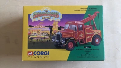 Corgi Classics Showmans 16101 Scammell Highwayman Crane Set - John Crow & Sons - Image 1 of 4