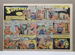 SUPERMAN Sonntagsstreifen 16. Februar 1941. #s 68. 1. Glatze LEX LUTHOR in Comics. - Bild 1 von 3