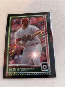 2025 Panini Donruss Optic Baseball Adam Wainwright Circles Parallel - Picture 1 of 3