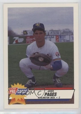 1993 Fleer ProCards Midwest League All-Star Game Javier Pages #MDW-31 - Image 1 of 2