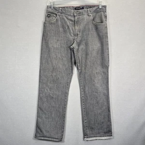 Alberto Stone Straight Modern Fit Denim Jeans Blue Mens Size 35x28 Actual Size - Picture 1 of 16