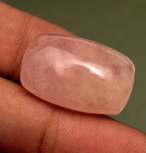 Pietra Preziosa Cabochon Morganite Sciolta Naturale 24,55 Ct Forma Cuscino Pietra Preziosa Sciolta - Foto 1 di 5