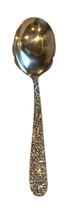 Sterling Repousse Übergröße Salat Servier Auflauf Löffel S Kirk Son Inc Silber - Bild 1 von 6