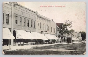 Bakery West Side Main Street Markesan Wisconsin Postcard - Picture 1 of 2