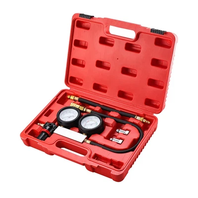 RRRRADIO Kompressionstester Druckverlustprüfer für Benzin Dieselmotoren PKW LKW Werkzeug