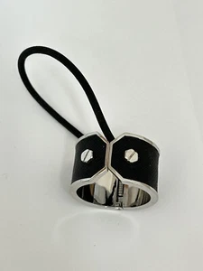 Henri Bendel Pony Tail Hair Tie Holder RARE! Tube Hinged Great Condition B9 - Picture 1 of 4