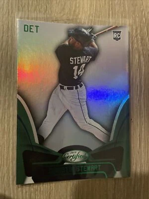 2019 Panini Chronicles Certified GREEN PARALLEL #27 Christin Stewart Rookie RC - Image 1 of 2