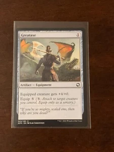 Magic the Gathering Adventures in Forgotten Realms Greataxe - Picture 1 of 2