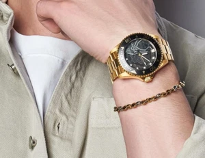¡Nuevo! Reloj Invicta Marvel 44mm Black Panther Edición Limitada TONO DORADO SS 29686 - Imagen 1 de 21