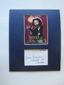 "Return of the Living Dead" & James Callahan Autogramm als Col. Peck - Bild 1 von 2