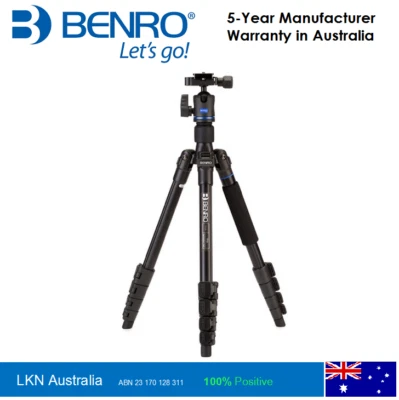 Benro iTrip Aluminium Tripod Kit 1.26 kg Load - FIT19AIH0 - Image 1 of 3