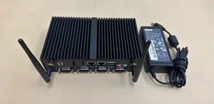 Qotom Q305p 3205u Mini PC COM Serial Port IPC POS Computer RS-232 4GB 32GB SSD - Picture 1 of 10