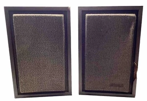 1972 Vintage Interaudio Bose Bookshelf Speakers Model 1000 Made in Usa Untested - Picture 1 of 12