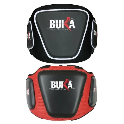 BUKA FIGHTING GEAR BUKA Boxing Belly Pad Body Protector MMA Muay Thai Taekwondo Training Rib Shield