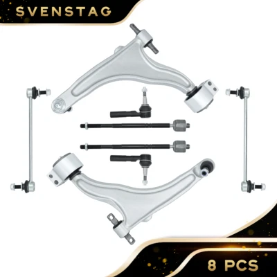 SVENSTAG Control Arm Kit With Sway Bar Links for 2010-2016 Cadillac SRX - 8Pcs - Image 1 of 4
