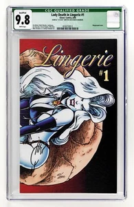 CHAOS! COMICS - LADY DEATH IN LINGERIE #1 - DYNAMIC FORCES ED - SIGNED - CGC 9.8 - Bild 1 von 3