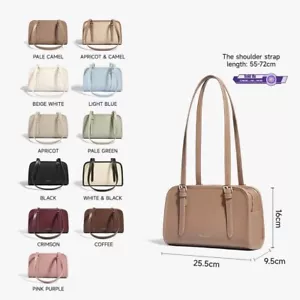 MOSSDOOM Bolso de Hombro Bolso Sencillo para Mujer - Imagen 1 de 41