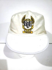 Sombrero de Pintores de Colección Hermanos de la Tercera Rueda Blanco Trikers Nylon Estilo Cadete - Imagen 1 de 2