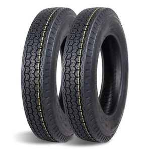 Pack 2 4.80-12 Trailer Tires Heavy Duty 6PR 4.80x12 4.8-12 4.8X12 Replacement - Picture 1 of 7