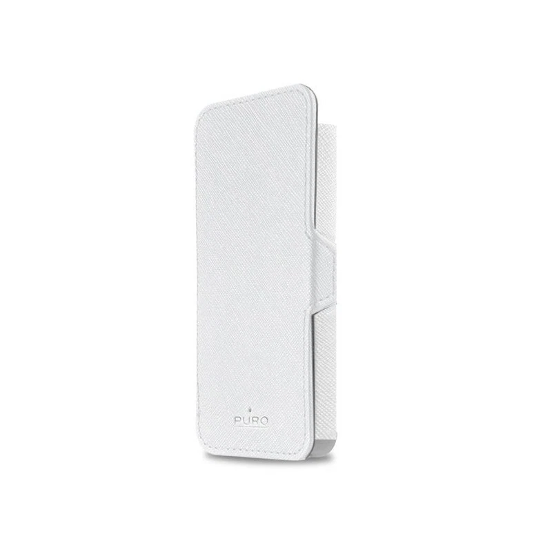 PURO CUSTODIA A LIBRO PER IPHONE 5/5S COLORE BIANCO - Immagine 1 di 1