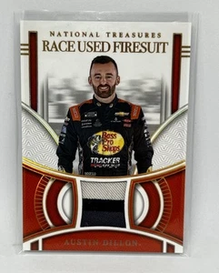 2024 National Treasures Racing Austin Dillon Race Used Fire Suit Relic #ed 02/10 - Bild 1 von 2