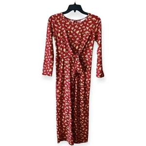Dream Girl Floral Jumpsuit Girls Size 10 - Picture 1 of 5