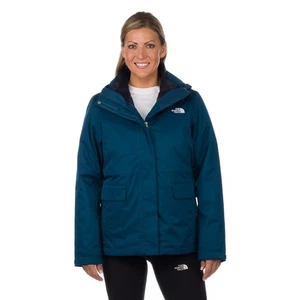 THE NORTH FACE Womens Monarch Triclimate Insulated Jacket, Monterey Blue, XSMALL - Picture 1 of 2