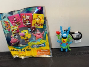 Monogram Nickelodeon SpongeBob Plankton 3D Foam Bag Clip Keychain - Picture 1 of 1