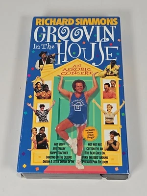 Richard Simmons Groovin' In The House An Aerobic Concert (VHS Tape) - Image 1 of 3