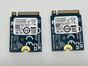 2 pcs CH SN560 1TB M.2 2230 SSD NVMe PCIe 4.0 x2 For Xbox Series  Expansion Card - Picture 1 of 4