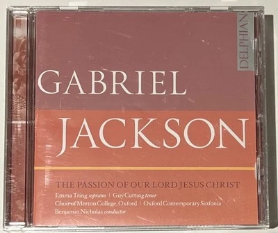 Gabriel Jackson The Passion of Our Lord Jesus Christ 2019 Delphian CD Foto 1 de 4