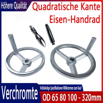 Drehkurbel Handkurbel Stellrad Kurbelrad Handrad Maschinenkurbel Ø 65mm - 320mm - Bild 1 von 4